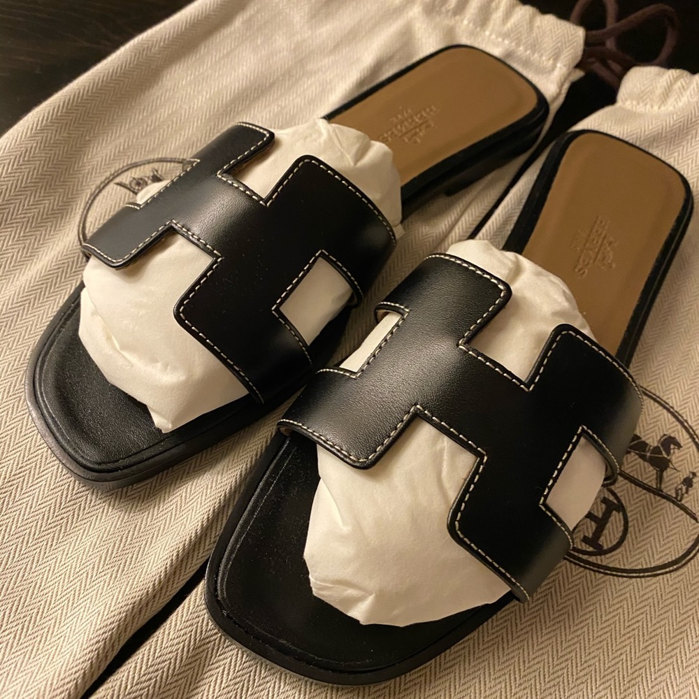 Hermès Oran Sandal size 37